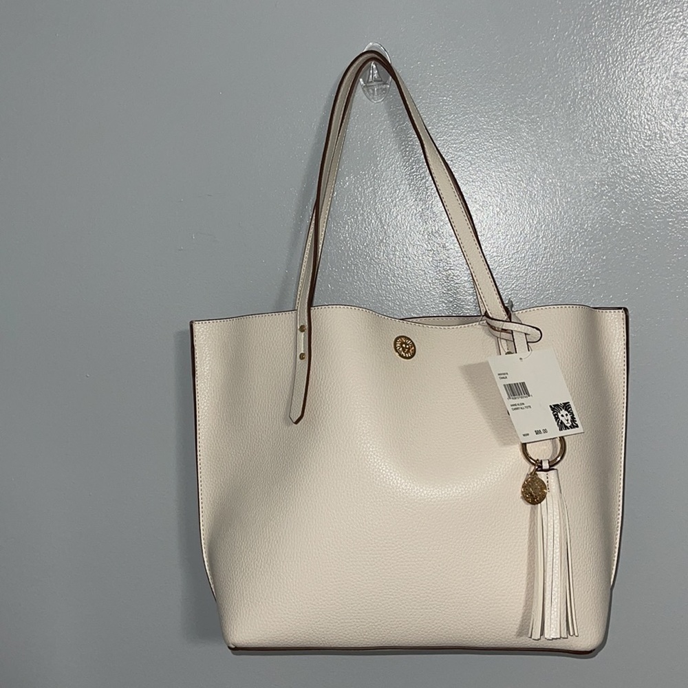 Anne Klein Carry All tote NWT 13x11 H - Picture 2 of 8